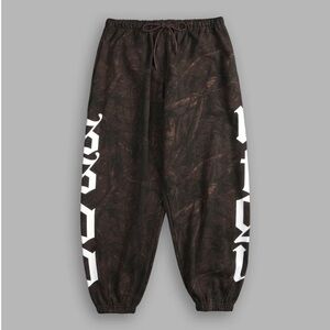 Our Mantra Lounger Sweat Pants in Brown Driftwood Forest Camo